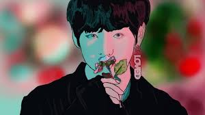 There's a big secret though. Drawing Kim Taehyung Of Bts Step By Step Steemkr