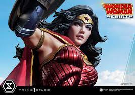 The character first appeared in all star comics #8 (cover dated december 1941), later featured in sensation comics (january 1941) series until having her own solo title. Wonder Woman Comics Rebirth Edition By Prime1 1 3 Statue Ca 74 Cm Bunker158 Com