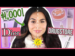 Testing DIOR vs. DRUGSTORE MAKEUP: Recreating my $1000 Makeover