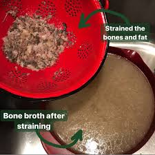 Let pressure valve naturally release for 20 minutes and then quick release the remaining time. Bone Broth The Instant Pot Version