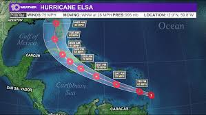 Elsa has strengthened to a category 1 hurricane tuesday night just southwest of tampa bay with sustained winds of 75 mph. 1elar3zpsbohhm