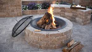 How to construct a firepit. Pavestone Creating Beautiful Landscapes With Pavers Edgers Walls And More