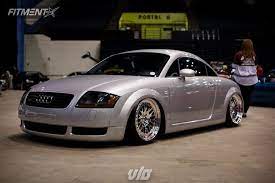 1 2001 Tt Quattro Audi Bagged Ccw Classic Polished Nearly Flush Www Fitmentindustries Com Audi Tt Audi Ride 2