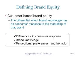 Brand equity is a measure of the perceived worth of a brand or product in the eyes of consumers. Chapter 11 Creating Brand Equity Ppt Video Online Download
