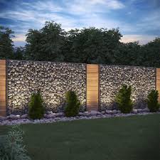 Der gartenzaun ist ein echtes multitalent und praktisches anbausystem für viele verschiedene nutzungen. Gabione Steinkorb Sichtschutz 1630mm Anthrazit Steinzaun Gabionenzaun Zaun Zaun Garten Steinzaun Gabionenzaun