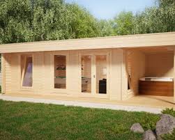 Large Garden Room The Hansa Lounge Xxl Pool Edition 24m2 58mm 8 X 5 M Summer House 24 Garden Room Summer House Garden Garden Cabins