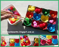 Baul Desastre Huevera Para Clasificar Activites De Motricite Fine Motricite Idee De Jeux