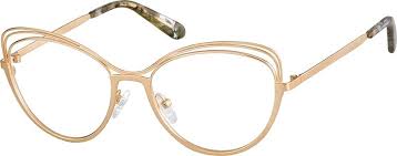 Rose Gold Cat Eye Glasses 3222619 Zenni Optical Eyeglasses In 2020 Cat Eye Glasses Zenni Optical Glasses