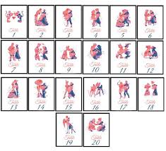 numeros de table de mariage disney lot de 20 tirages un temps limite seulement offre sp mariage disney numeros de table de mariage table mariage disney