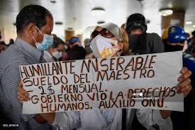El ministro de la defensa del régimen de venezuela, vladimir padrino lópez, admitió el sábado después de más de 20 días, que ocho militares venezolanos se encuentran detenidos tras un combate en el estado apure, fronterizo con colombia. Javier Tovar Guedez On Twitter Dolarizaron Todo Menos Mi Sueldo Se Lee En Una De Las Pancartas Que Llevaron En El Dia Del Maestro En Venezuela Un Grupo De Educadores Que Exige