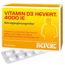 This is especially important as you get older, as the breakdown of bone occurs faster than new bone generation. Vitamin D3 Hevert 4000 Ie 30 St Shop Apotheke Com
