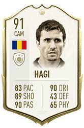 Fifa 21 ultimate team, también conocido como fut 21, es un modo basado en cartas, en el cuál se construye un equipo usando cartas, que se consiguen con sobres o monedas del juego. Gheorghe Hagi Fifa 21 Icon Player
