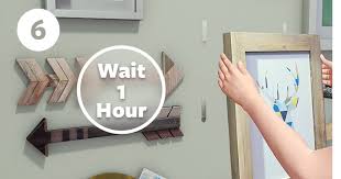 (this should only be used on surfaces like bricks that won't be stained by the acetone. How To Use Command Strips For Hanging Pictures