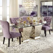 Dinner Date Plans Bring The Romantic Dining In With Tables As Sophisticated As Your Favori Dinning Room Decor Dining Room Contemporary Dining Room Table Decor