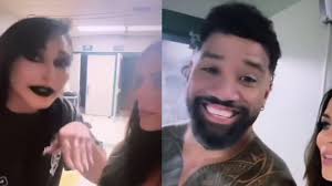 Rhea Ripley Yeets Reveals She Gave Jey Uso Her Phone Number Backstage at  WWE Event, #WWE #rhearipley #JeyUso #SmackDown #LivMorgan #wwenews