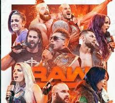 Erick rowan & luke harper (tornado tag team match) randy orton def. Raw The Bar Bayley Seth Rollins Miz Alexa Bliss Braun Strowman Asuka Finn Balor Sasha Banks Finn Balor Nia Jax Sasha Bank