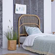 Colette Rattan Headboard 90 Rattan Headboard Headboard Futon Bed Frames