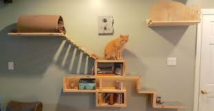 Crazy cat lady crazy cats cat room climbing wall cat furniture catwalk cats. It Looks Like A Bookshelf When I See The Rest Of The Wall My Cat Would Love This Littlethings Com