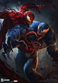 Two pairs of parents hold a cordial meeting after their sons are involved in a fight. Artstation Venom And Carnage Richard Luong