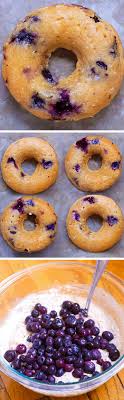 Super Healthy Baked Blueberry Donuts Healthy Baking Healthy Dessert Recipes Real Food Recipes