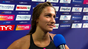 Simona quadarella of competes reacts after her women's 800m freestyle heat. Simona Quadarella Winner Of Women S 1500m Freestyle Video Dailymotion