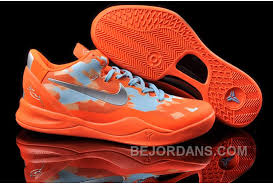 Free Shipping 60 70 Off 854 215528 Nike Zoom Kobe 8 Viii Shoes Orange Grey