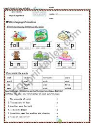 Wondering how to use our word unscrambler to make a word from letters you've got? English Worksheets Write The Missing Letters On The Lines