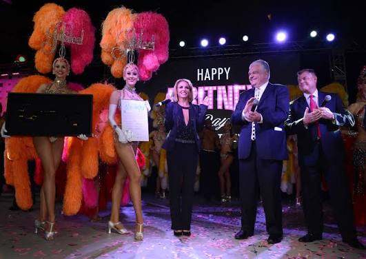 ADDITIONAL DATES FOR “BRITNEY: PIECE OF ME” ANNOUNCED AS LAS VEGAS' BIGGEST STAR OF THE YEAR, BRITNEY SPEARS, IS CELEBRATED WITH THE KEY TO THE CITY OF LAS VEGAS' ICONIC STRIP ON