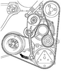 The volkswagen beetle belts aid with the combustion process in the engine by coordinating the movement of the crankshafts and camshafts. 2002 New Bettle Tdi My Serpentine Belt Came Off On Fwy I Need Diagram To Put The New One On