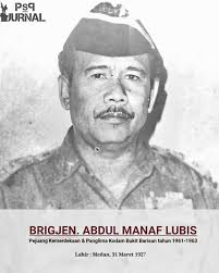 Sosok Abdul Manaf Lubis merupakan salah satu sosok sentral yang  memperjuangkan kemerdekaan Indonesia semasa Belanda melancarkan Agresi di  Sumatera Utara. Abdul Manaf Lubis & Mayor Bedjo menjadi pimpinan sektor I  yang meliputi