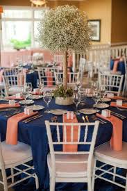 Navy Mint Peach Gold Bridal Shower Blue Themed Wedding Navy Blue Wedding Wedding Colors Blue