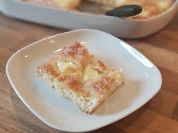 Eine flache vertiefung ― a shallow indentation. Zucker Schmand Kuchen Im Flachen Baker Thermosternchen Kochen Und Backen