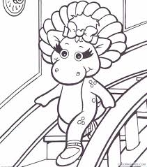 Click on a barney coloring picture below for the printable barney page. Barney And Friends Coloring Pages Tv Film Barney Baby Bop Printable 2020 00645 Coloring4free Coloring4free Com