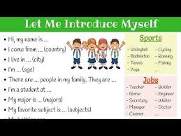 What Do You Say When You Meet Someone New Introduce Yourself Of Course Introducing Yourself How To Introduce Yourself Learn English Learn English Vocabulary