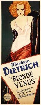 blonde venus 1932 josef von sternberg marlene dietrich movie posters movie posters vintage