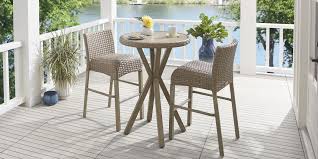 Sky indoor outdoor dining set with 8 dining chairs and one extendable table which extends from 102 to 118 inches. Round Outdoor Patio Dining Sets