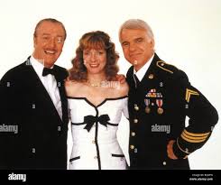 DIRTY ROTTEN SCOUNDRELS 1988 Rank/Orion film with from l: Michael Caine,  Glenne Headley and Steve Martin Stock Photo - Alamy