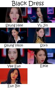 Clc held their third anniversary concert black dress on april 1. Clc Black Dress Who S Who Kpopinfo114