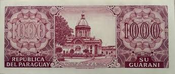Paraguay guarani exchange rates and currency conversion. 1 000 Guaranies Paraguay Numista