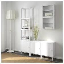 Dynan Shelving Unit With 3 Cabinets White Ikea Small Room Design Shelves Shelving Unit