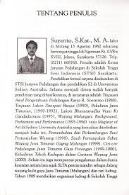 Contoh Biodata Penulis Laporan Kumpulan Soal Pelajaran 8