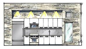 Kitchen Elevation Interior Design Plan Interior Design Renderings Interior Design Boards