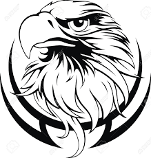 Big Bird With White Head And Black Body Black Hawk Cliparts Stock Vector And Royalty Free Black Hawk Illustrations Eagle Tattoos Eagle Art Line Art Vector