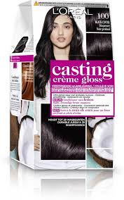 The color washes out in just one shampoo and you'll be right back to your natural hair. L Oreal Paris Casting Creme Gloss 100 Black Caviar Hair Dye Onlinevoordeelshop