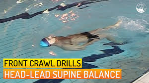 head lead supine balance drill