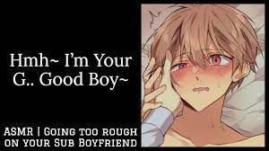 Going Rough on your Sub Boyfriend [Boyfriend ASMR] [Whimpering] - YouTube