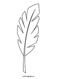 Palm Branch Template Coloring Page Leaf Coloring Page Palm Branch Template Leaves Coloring Pages