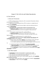 Meiosis has two cycles of cell division, conveniently called meiosis i and meiosis ii. Chapter 9 The Cell Cycle And Cellular Reproduction 9 1 The Cell
