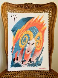 Pin On Zodiac Art Posters For Living Room