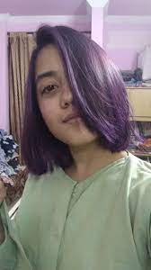 Dump a bunch of vitamin c tablets in a bowl, add hot water, and crush with a spoon to make a thick paste. Purple And How Golden Brown Hair Dye Indian Hair Color Lavender Hair Colors